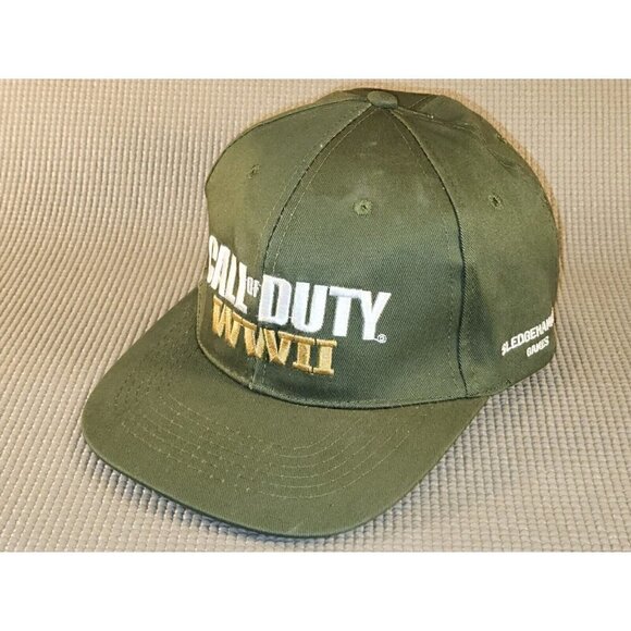 CALL of DUTY WWII Hat Sledgehammer Games Snap Back One Size - Picture 2 of 8